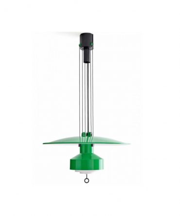 Sospensione Doppio Disco Led Dimmerabile Saliscendi Verde Stilnovo 9312