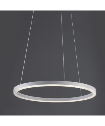 Sospensione Hurricane Bianco Led 38w Ø60 cm Vivida International