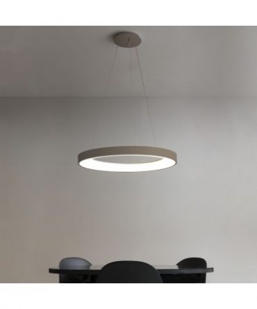 Sospensione Inner R Sabbia Led 50w 3000k/4000k Ø60 cm Vivida International