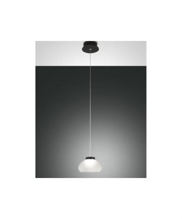 Sospensione Led In Vetro Arabella Bianco 3547-40-102 Fabas Luce