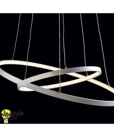 Sospensione Led moderna Anelli 32w Illuminando