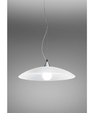 Sospensione moderna vetro rotonda Kloe Antea Luce