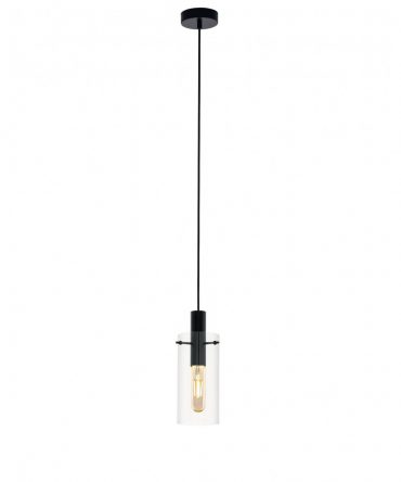 Sospensione Montefino 1xE27 Vetri Trasparenti Ø11 cm Eglo