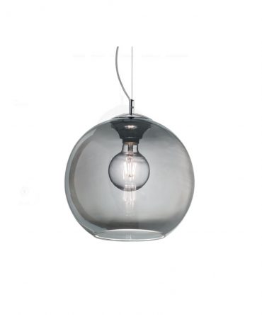 IDEAL LUX NEMO Sospensione SP1 Ø20 Sfera In Vetro Fumé