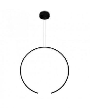 Sospensione Olympic Nero Led 30w 3000k/4000k Ø60 cm Vivida International