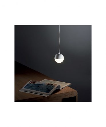 Sospensione Pendel Sky Fall Sfera Led 6W 3000K Bianco Ø8 cm Vivida International