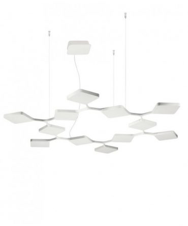 Sospensione Quad P12 Led 91w bianco Stilnovo Linea Light 8112