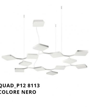 Sospensione Quad P12 Led 91w bianco Stilnovo Linea Light 8113