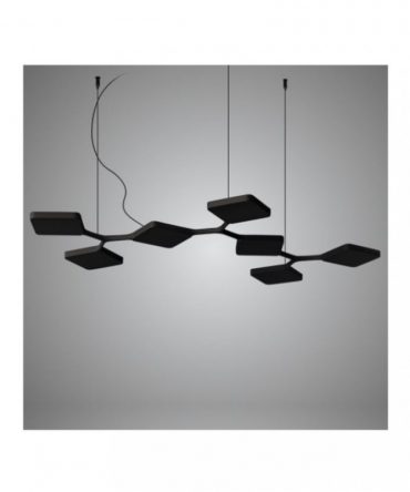 Sospensione Quad P7 Led 42w nero Stilnovo Linea Light 8521