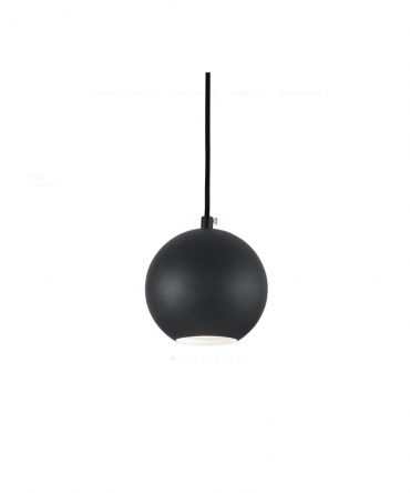 IDEAL LUX MR JACK Sospensione Sfera Metallo Nero Ø11cm  SP1 Small