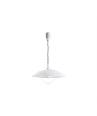 Lampadario con saliscendi in vetro Ø42 cm Alvez Eglo