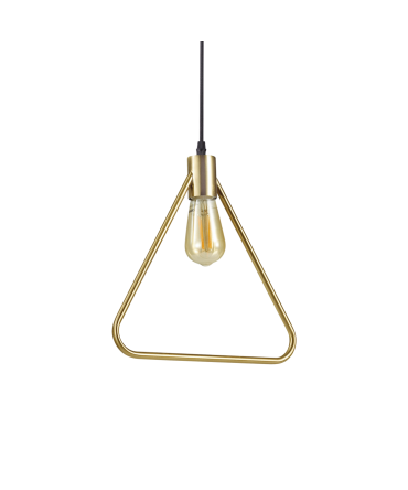 Sospensione vintage ottone ABC SP1 triangle Ideal Lux