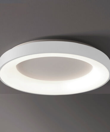 Plafoniera Applique Inner R Bianco Led 50w 3000K / 4000K  Ø60 cm Vivida International