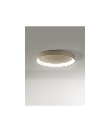 Plafoniera Led 136w Band Diodi Ø108 cm Sabbia 2075 Affralux