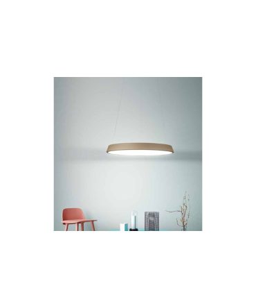 Sospensione Led Anelli Diodi 35w Sabbia 2050 Affralux