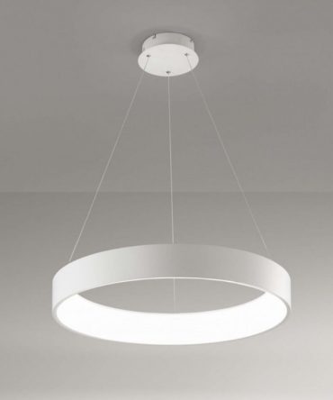 Sospensione Led Band Diodi D.80 cm Bianca 2071 Affralux