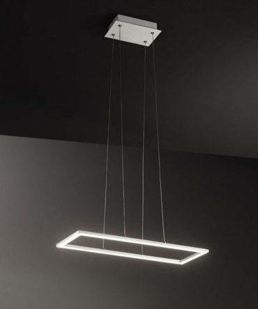 Sospensione Rettangolare Quattro 60 cm Led 51w 2341-19 Affralux