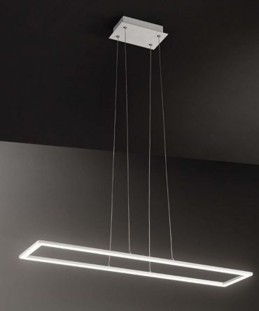 Sospensione Rettangolare Quattro 91 cm Led 72w 2343-19 Affralux