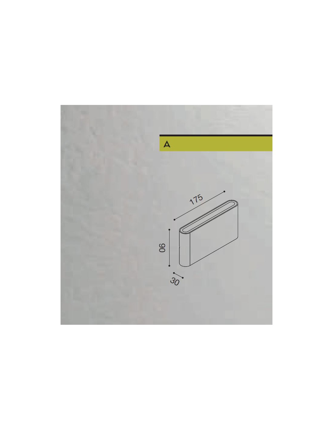 Applique Biemissione Led 2x6w Taarhi Marrone Da Esterno IP54 GES882 Gea Led