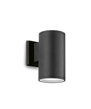 Applique Cilindro Da Esterno E27 Amon Antracite GES1003 Gea Led