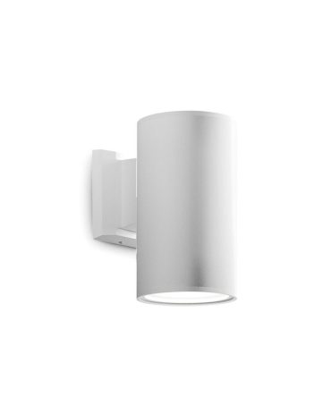 Applique Cilindro Da Esterno E27 Amon Bianco GES1004 Gea Led