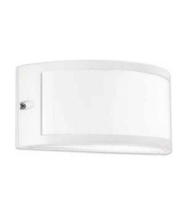 Applique Da Esterno Fascia Curva Greta Bianca GES143 Gea Led