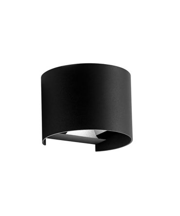 Applique Esterno Led Fascio Luce Regolabile Nero Henk GES873 Gea Led