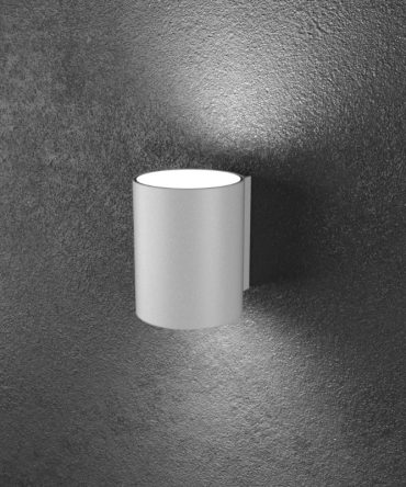 Applique Led biemissione cilindro Shape grigio 1143/AP-GR Top Light