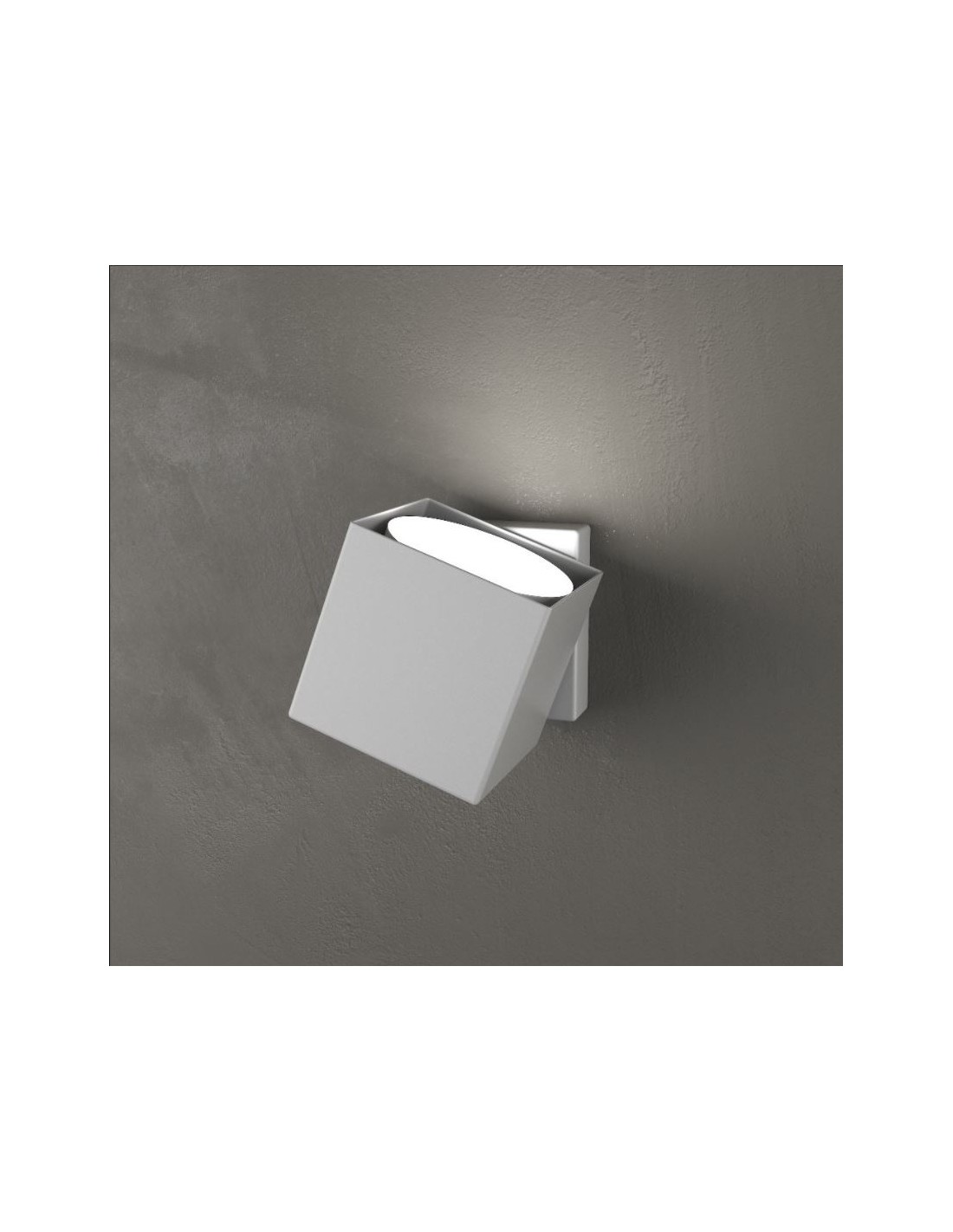 Applique Led Gx53 Orientabile Rotation 1160/1 Top Light Grigio