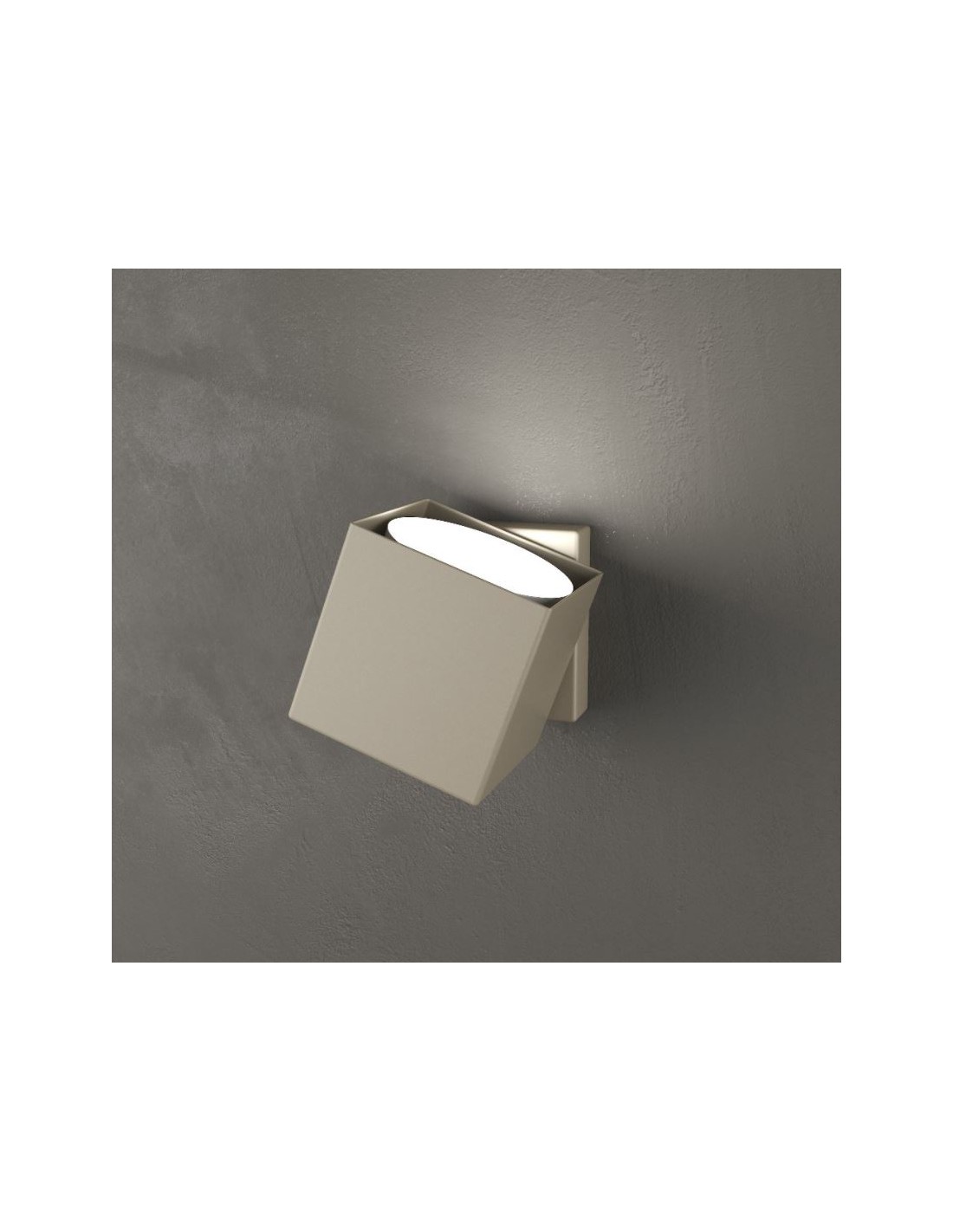 Applique Led Gx53 Orientabile Rotation 1160/1 Top Light Sabbia
