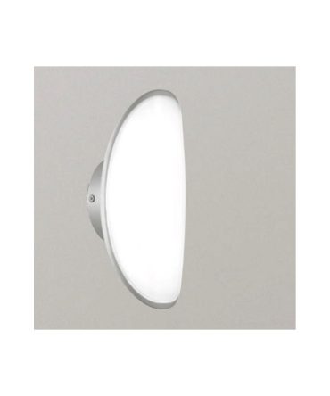 Applique Led Per Esterno Rhea Grigio Metallizzato GES121 Gea Led