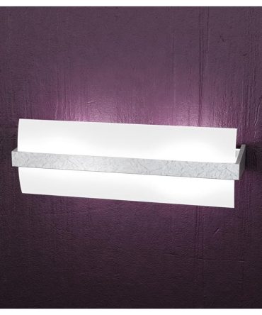 Applique Wood 43x15 foglia argento 1019/A40-FA Top Light