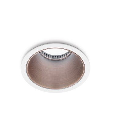 Faretto Da Incasso Rotondo Ceres Con Cover Rame GFA622 Gea Led