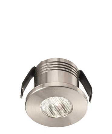Faretto Da Incasso Rotondo Glam Led 3w 4000k Nichel Gea Led