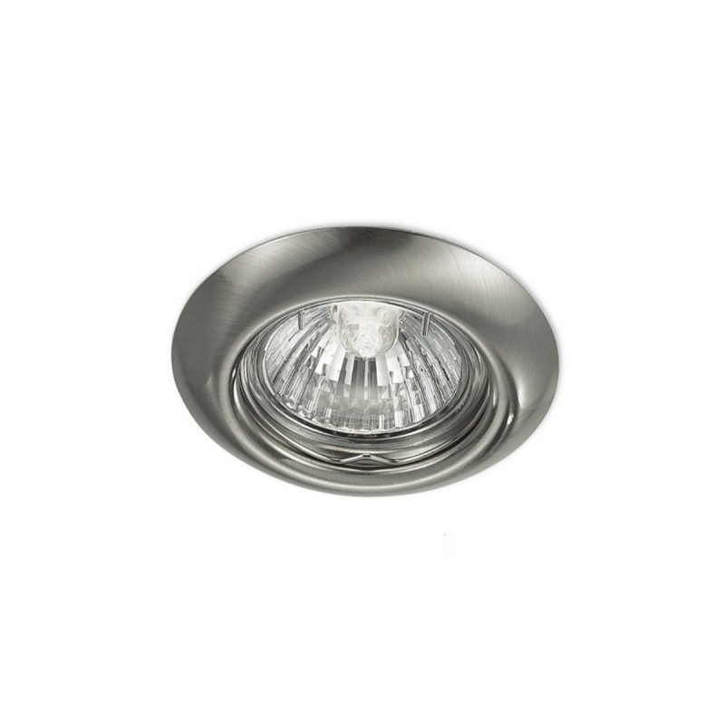 Faretto Da Incasso Rotondo Helky Nichel GFA012 Gea Led