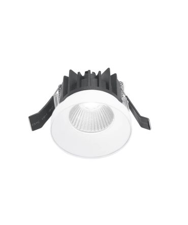 Faretto Da Incasso Rotondo Led 9w 3000k Ø7cm Danae Bianco GFA301 Gea Led