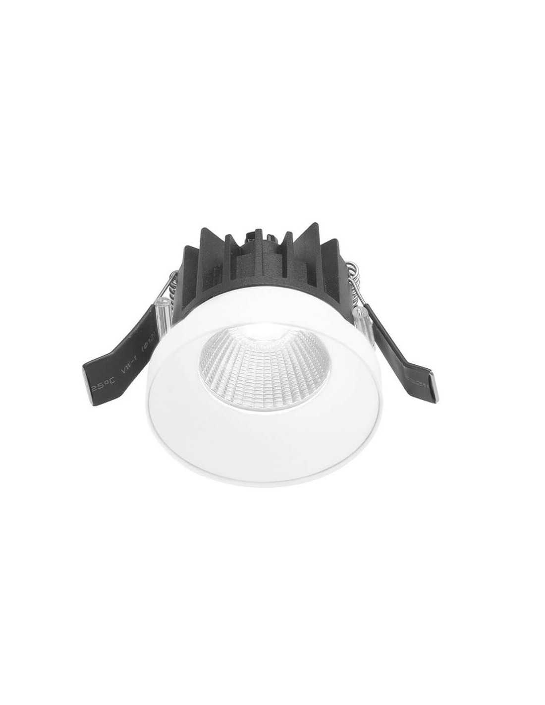 Faretto Da Incasso Rotondo Led 9w 3000k Ø7cm Danae Bianco GFA301 Gea Led