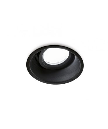 Faretto Da Incasso Tondo Orientabile Helios Nero GFA231 Gea Led