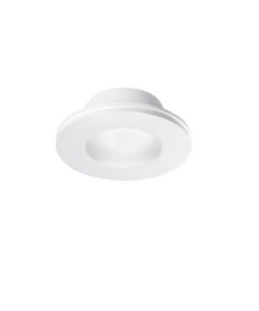 Faretto In Gesso Incasso Rotondo Con Vetro GU10 Bianca GFA595 Gea Led