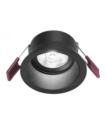Faretto Incasso Dione Nero Led 8w 3000k Ø9cm GFA1001C Gea Led