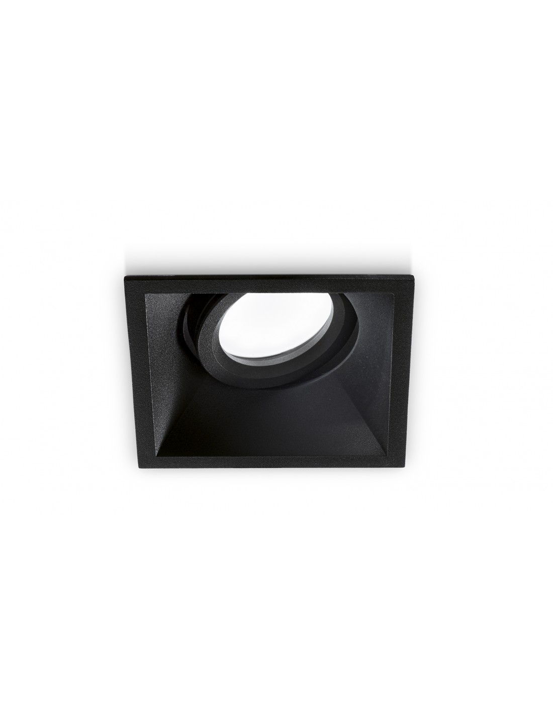 Faretto Incasso Quadrato Orientabile Helios Nero GFA241 Gea Led