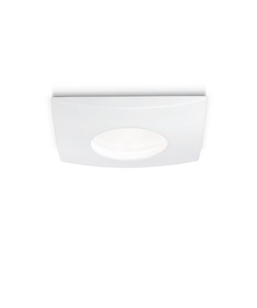 Faretto Incasso Quadrato Per Bagno IP65 Aurora Bianco GFA374 Gea Led