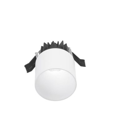 Faretto Incasso Rotondo Led 9w Ø7cm IP54 Faye Bianco GFA361 Gea Led