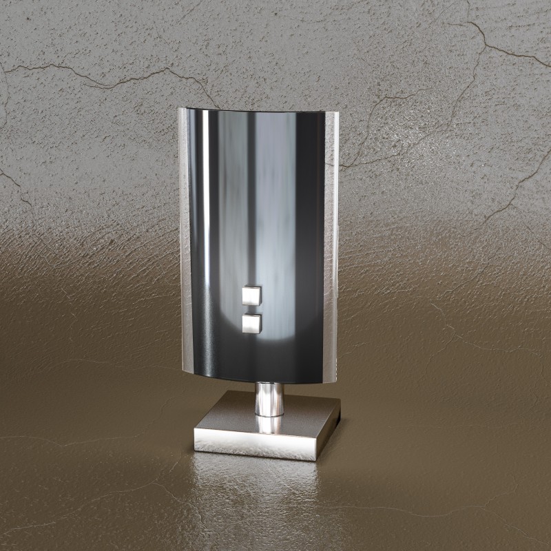 Lumetto Shadow vetro nero 1088/P Top Light