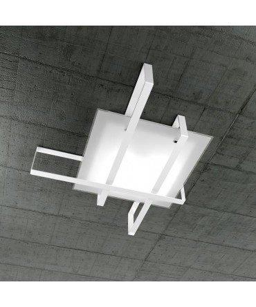 Plafoniera Cross 99cm 1106/100 Top Light - Bianco