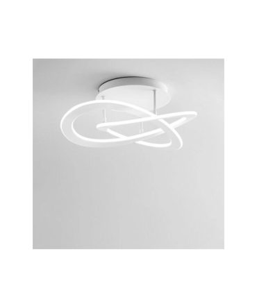 Plafoniera Moderna Led 40w Dimmerabile Yara Ø60cm 3000k o 4000k Gea Luce