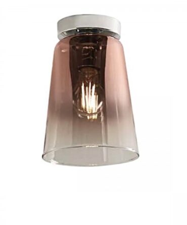 Plafoniera in Vetro Pirex Shaded Rame 1164/PL1 Top Light