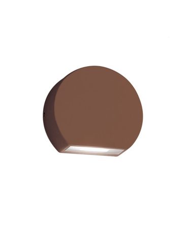 Segnapasso Da Esterno Led 5w 3000k o 4000k Luly Marrone IP54 GES893 Gea Led