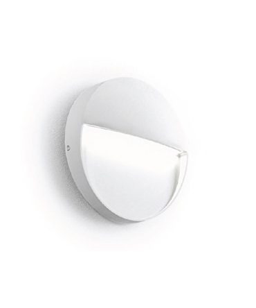 Segnapasso Esterno Rotondo Led 3w Sol Bianco IP65 GES984 Gea Led