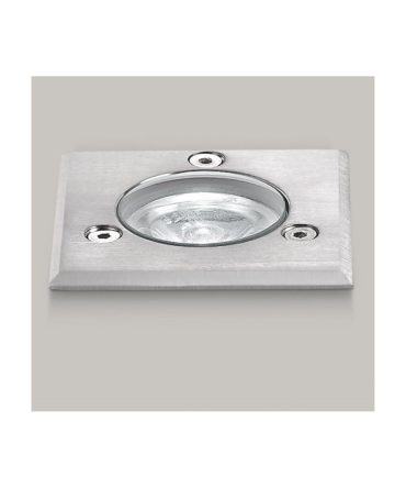 Segnapasso Incasso Terra Quadrato Calpestabile Led 3000k o 6400l Shally GES221 Gea Led